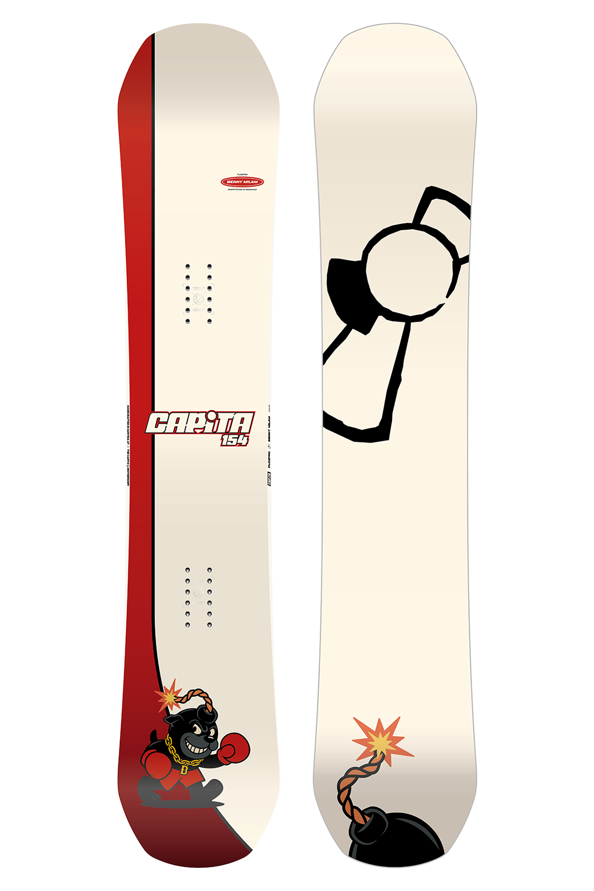 D.O.A. 154 Benny Milam LTD CAPiTA Snowboards | NA