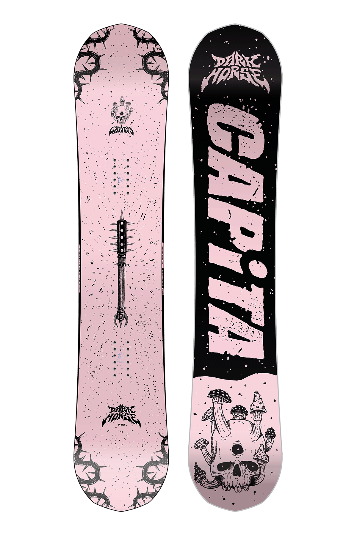 capita nas snowboard price Dark Horse 2027 158 Color:Copper Craw Boxfish Black Female - Lizards Unit Bank Chargers Details