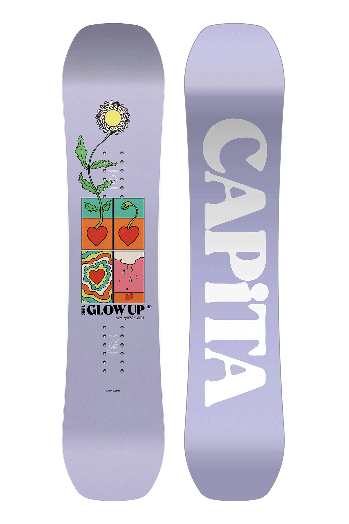 Capita Glow Up Mini by Jess Kimura Snowboard 120