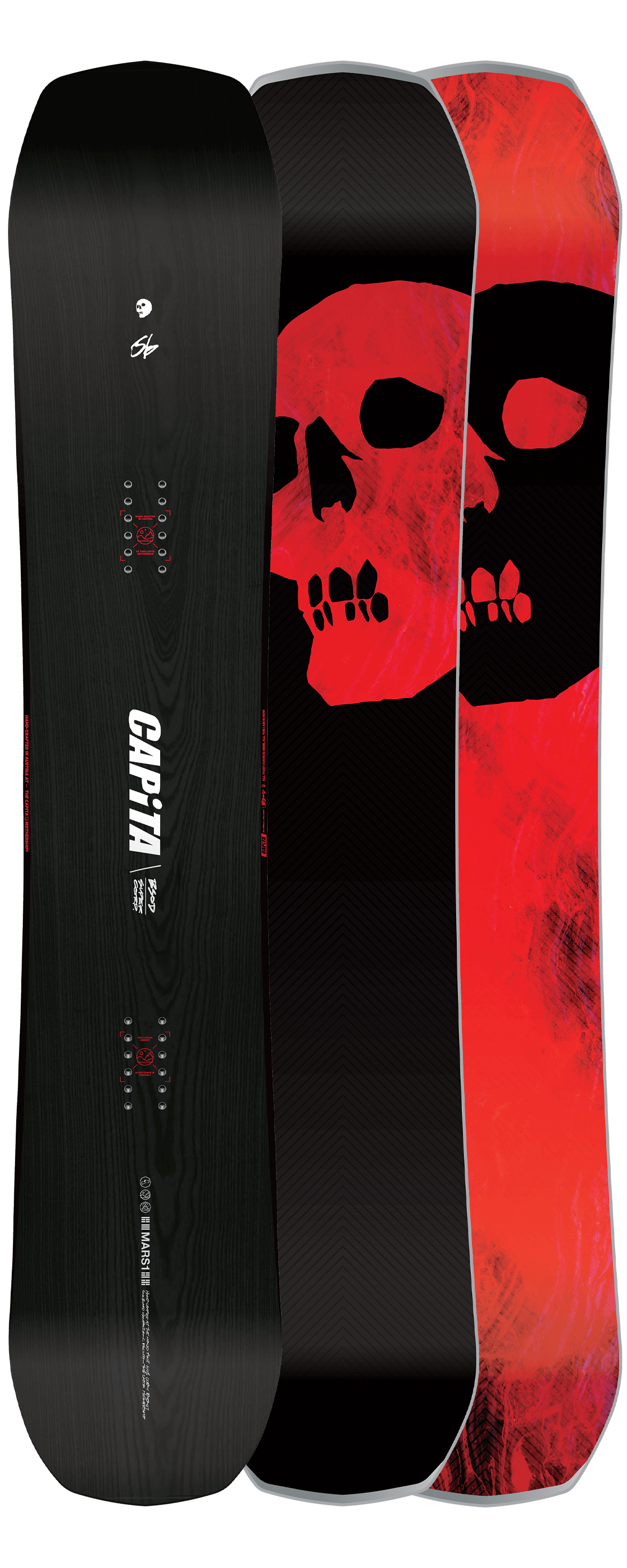 WEB限定カラー有 希少モデルCAPiTA BLACK SNOWBOARD OF DEATH 156