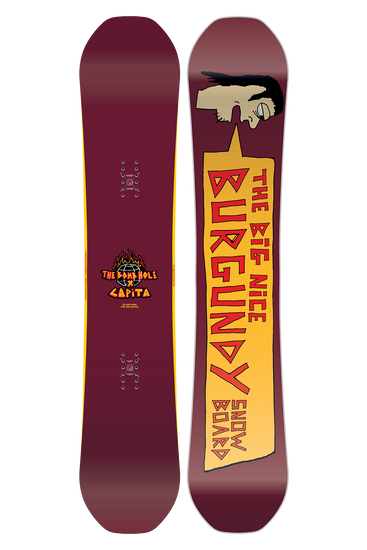 Capita | THE BIG NICE BURGUNDY SNOWBOARD