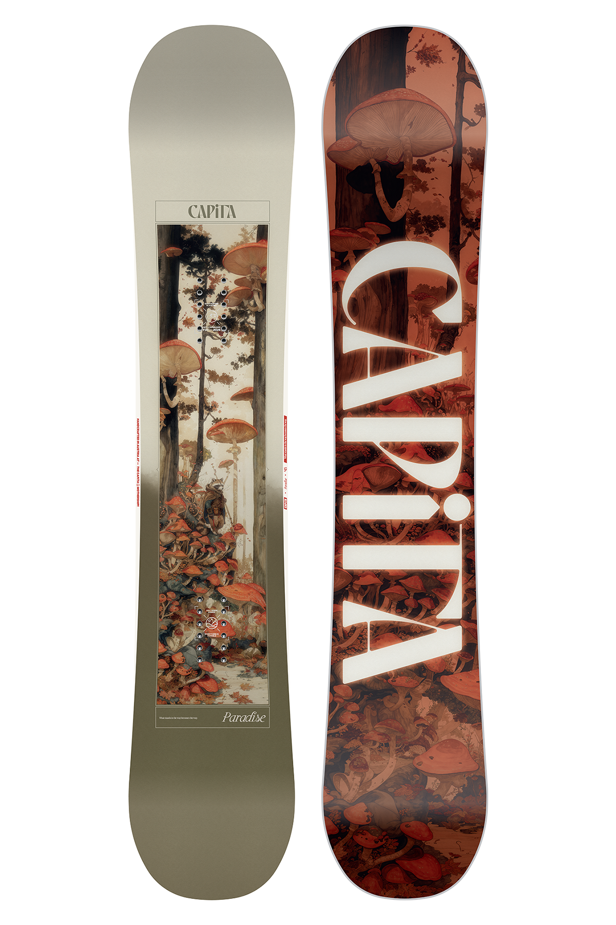 2025 CAPiTA 「PARADISE」 145 / FLUX 「GS」ボードセット Capita