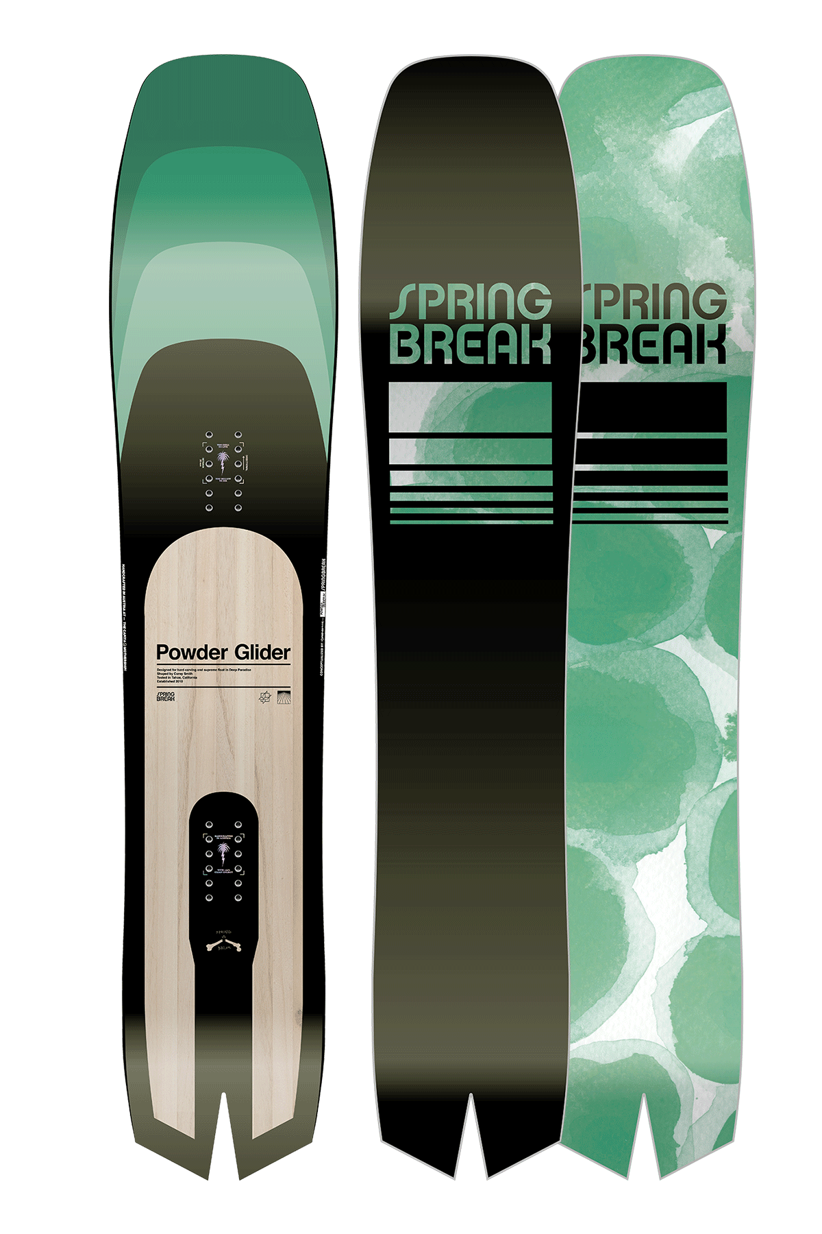 CAPITA Spring Break Powder Twin Snowboard 2024,156 :