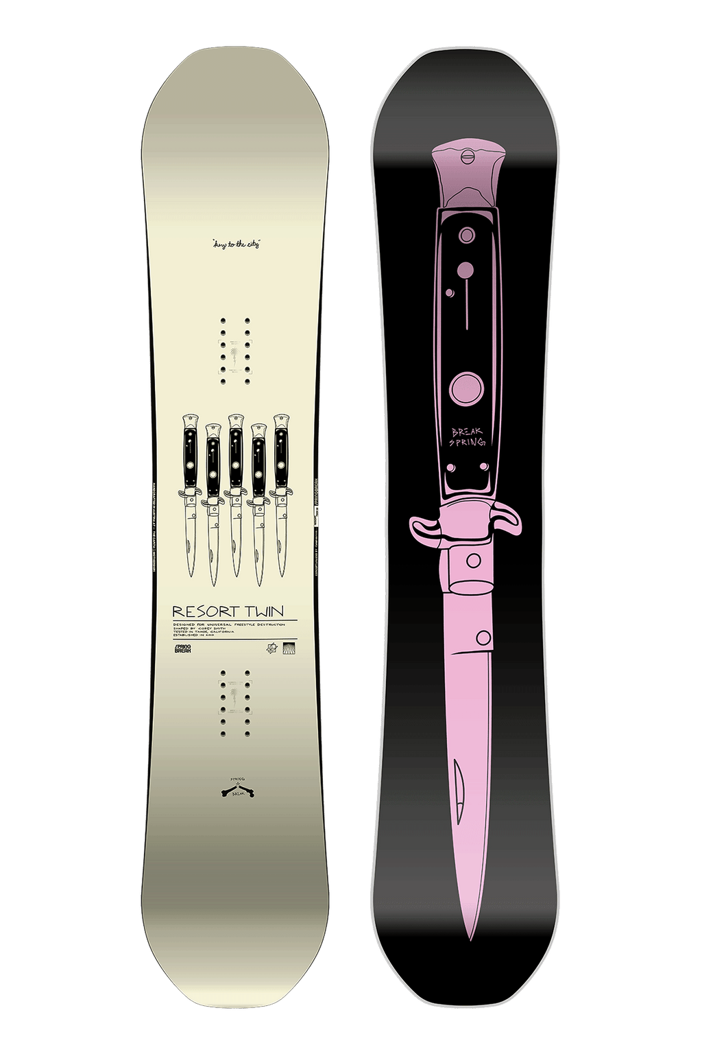 Spring Break Resort Twin Snowboard 2027 CAPiTA Snowboards