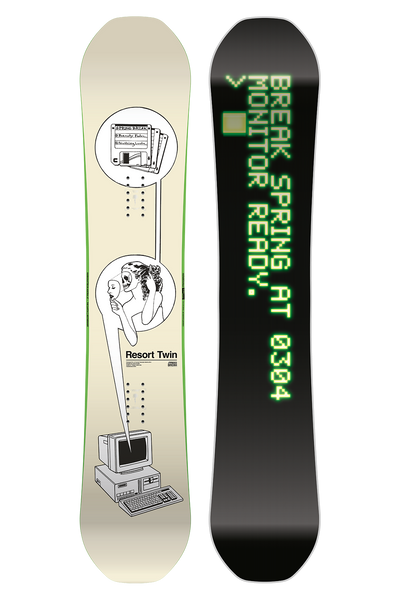 Spring Break Resort Twin Snowboard 2026 CAPiTA Snowboards | NA Spring Break Resort Twin Snowboard 2026 CAPiTA Snowboards | NA