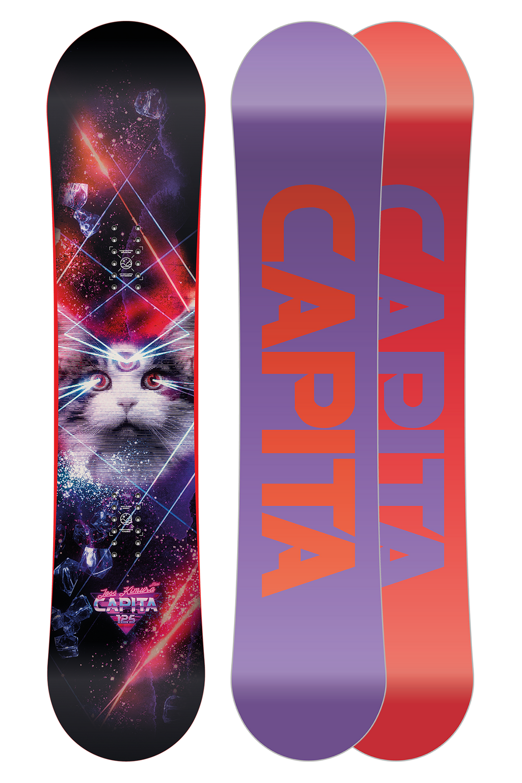 capita cat snowboard CAPiTA Jess Kimura Mini Snowboard 2026