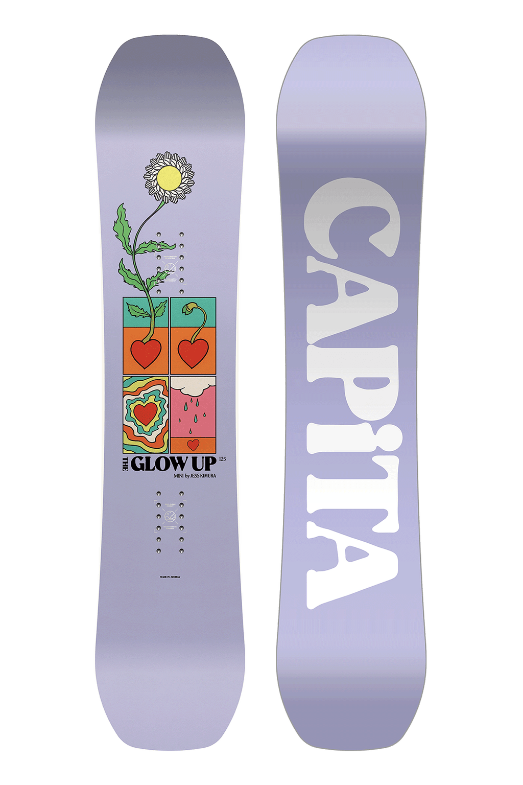 Capita Glow Up Mini by Jess Kimura Snowboard 120