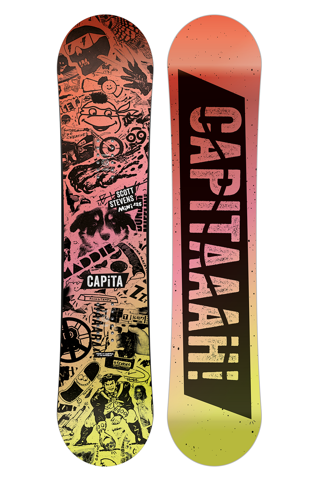 キャピタ スノーボード キッズ スコットスティーブンスミニ 130 CAPiTA Scott Stevens Mini Snowboard 2026 CAPiTA Snowboards | NA