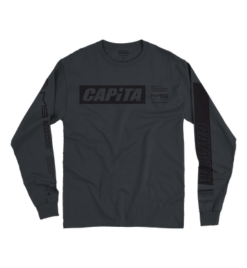 Capita Related Product Mothership Long Sleeve Charcoal