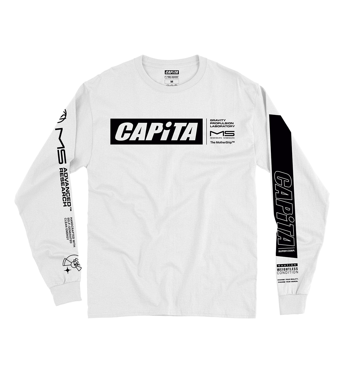 CAPiTA Mothership Long Sleeve White